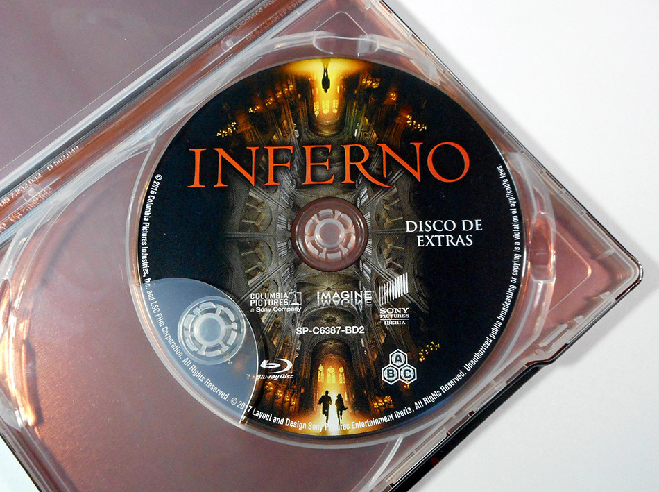 Fotografías del Steelbook de Inferno en Blu-ray 9