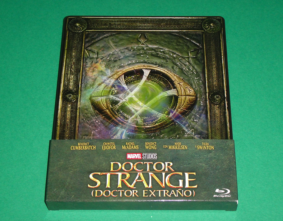 Fotografías del Steelbook de Doctor Strange (Doctor Extraño) en Blu-ray 1