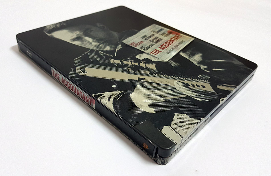 Fotografías del Steelbook exclusivo de El Contable en Blu-ray 9