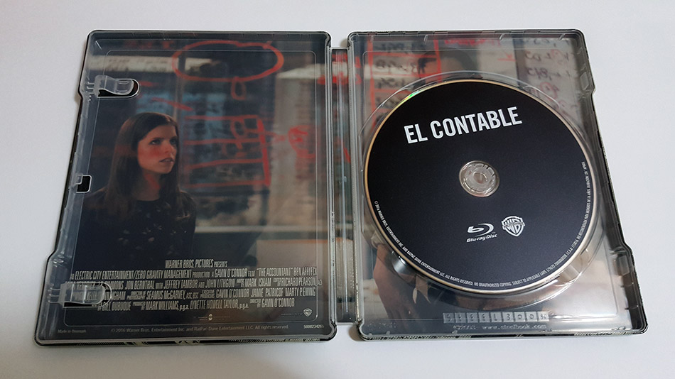 Fotografías del Steelbook exclusivo de El Contable en Blu-ray 13