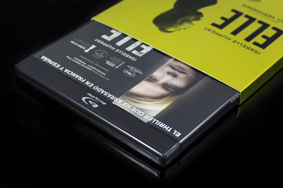 Fotografías del Blu-ray con funda y caja negra de Elle 7