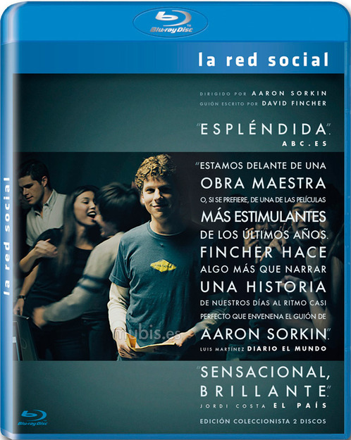 La Red Social y una selección de Blu-ray por 9,99 euros