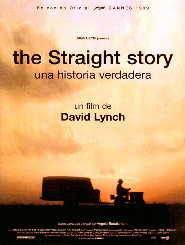 Anuncio oficial del Blu-ray de The Straight Story. Una Historia Verdadera 1