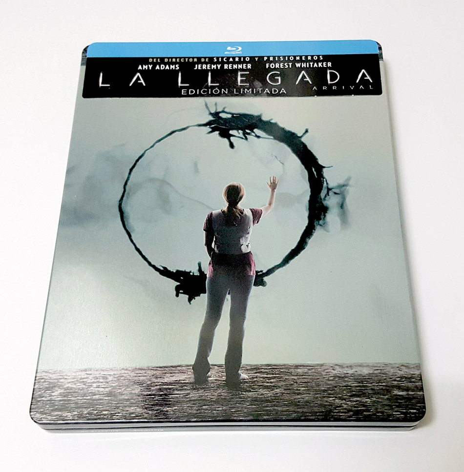 Fotografías del Steelbook de La Llegada en Blu-ray 1