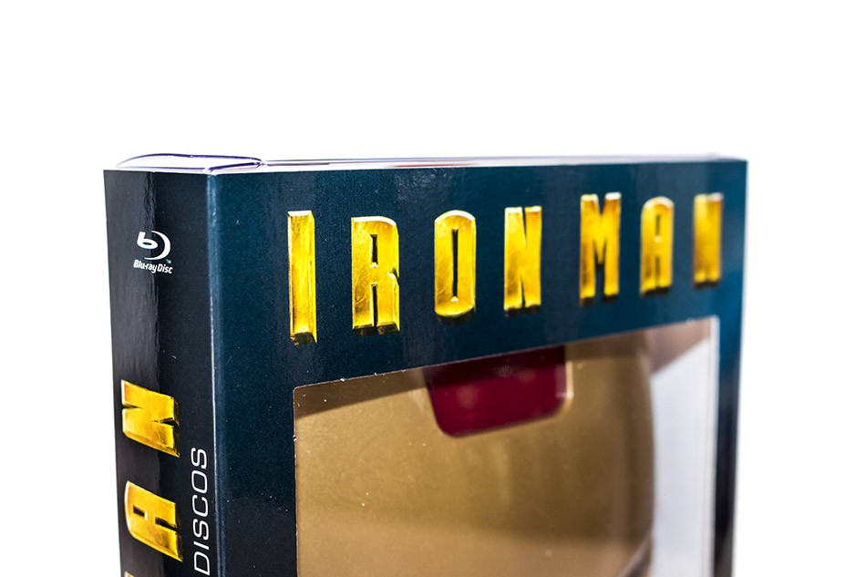 Fotografías de la edición máscara de Iron Man en Blu-ray 2