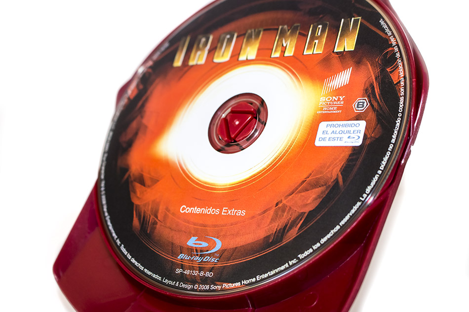 Fotografías de la edición máscara de Iron Man en Blu-ray 12