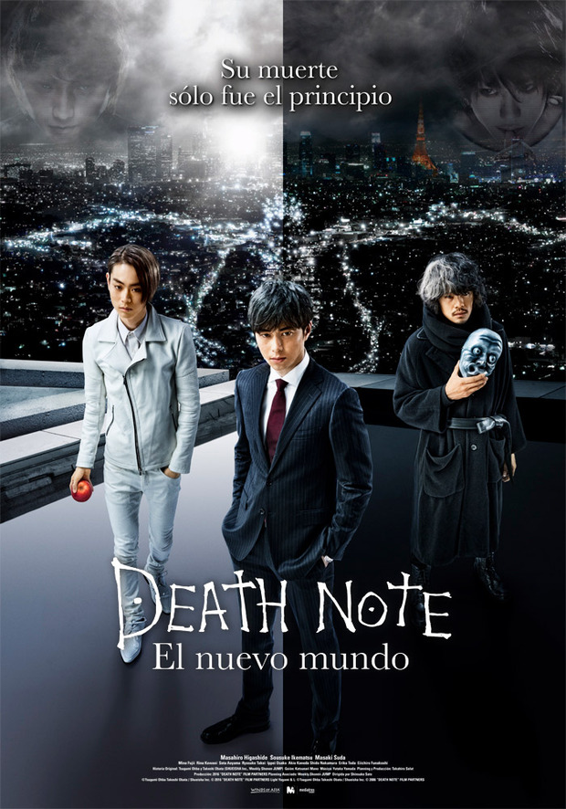 Tráiler y detalles del estreno de Death Note: El Nuevo Mundo