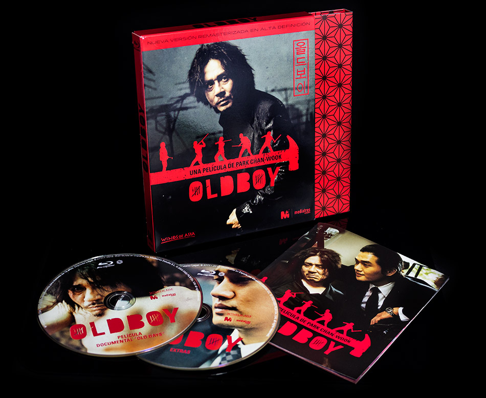 Fotografías del Digipak de Old Boy edición restaurada en Blu-ray 16