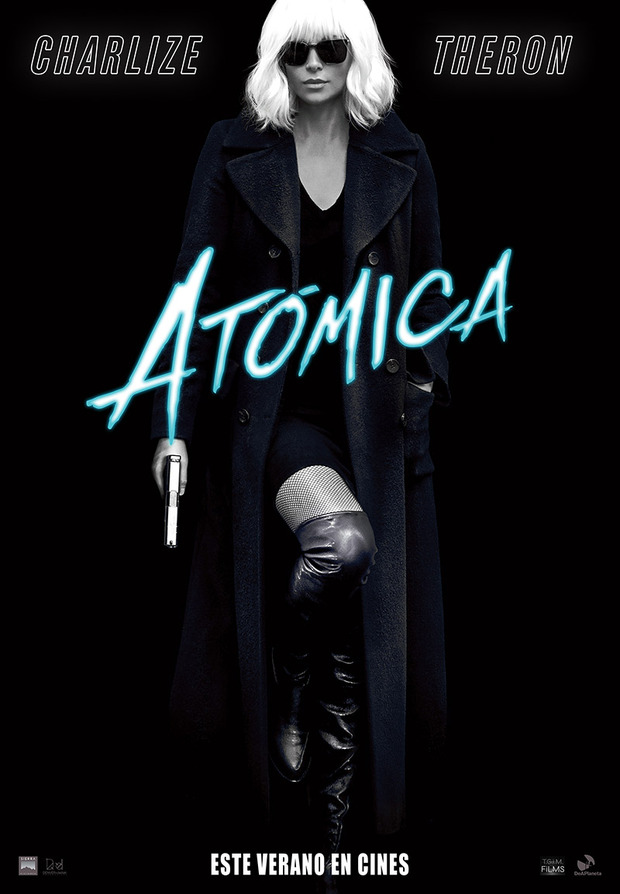 Teaser póster y primeras fotos de Atómica con Charlize Theron 1