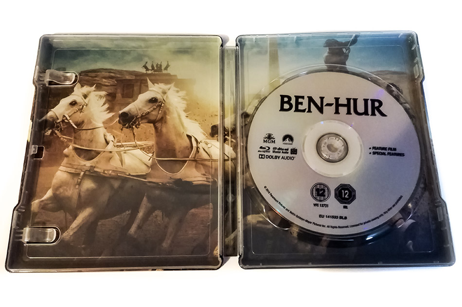 Fotografías del Steelbook de Ben-Hur en Blu-ray (Italia) 10