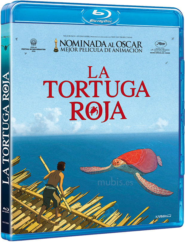 Contenidos de La Tortuga Roja en edición sencilla y limitada en Blu-ray
