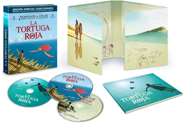 Contenidos de La Tortuga Roja en edición sencilla y limitada en Blu-ray [actualizado]