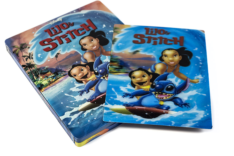 Fotografías del Steelbook de Lilo & Stitch en Blu-ray (Zavvi) 8