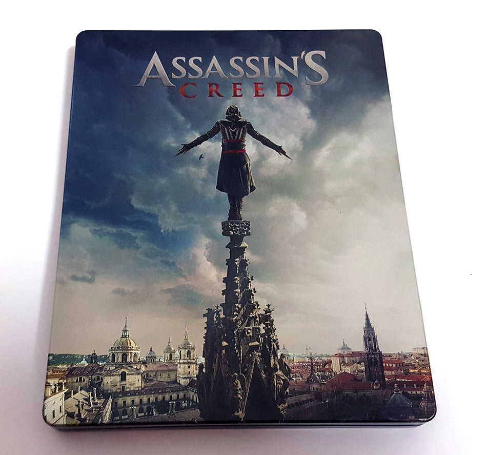Fotografías del Steelbook de Assassin's Creed en Blu-ray 3D y 2D 5