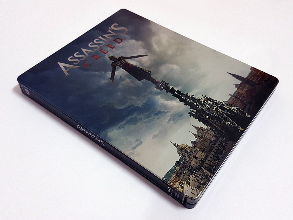 Fotografías del Steelbook de Assassin's Creed en Blu-ray 3D y 2D 6