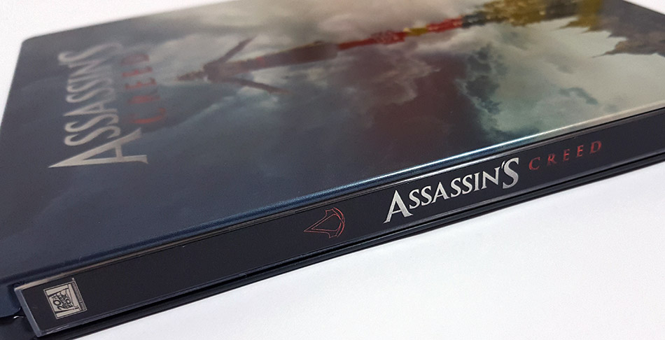 Fotografías del Steelbook de Assassin's Creed en Blu-ray 3D y 2D 9