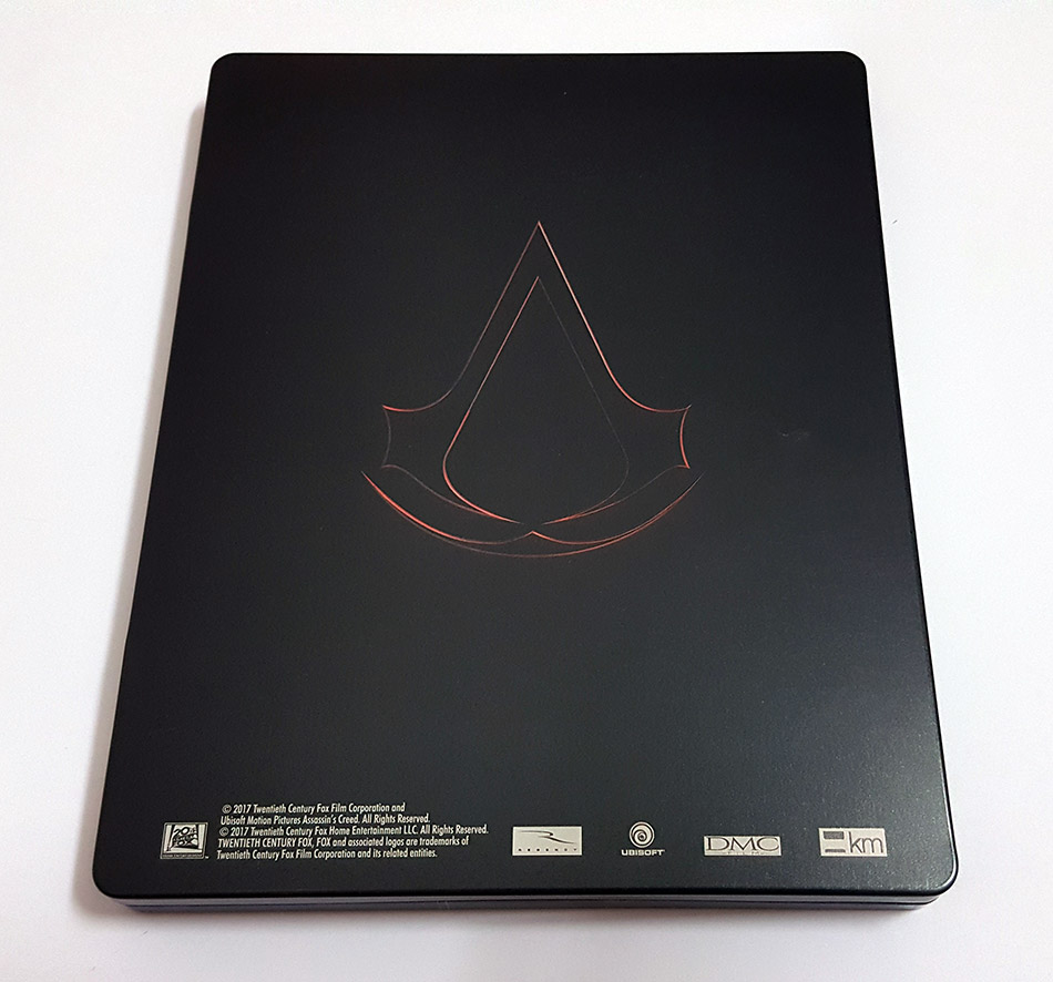 Fotografías del Steelbook de Assassin's Creed en Blu-ray 3D y 2D 11