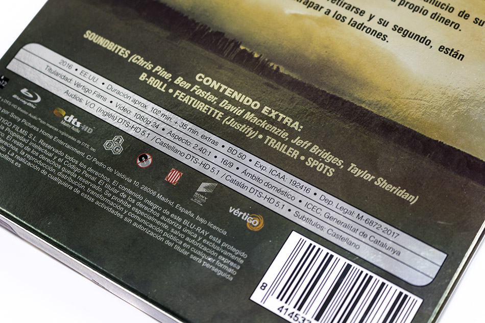Fotografías de la edición exclusiva de Comanchería en Blu-ray 6
