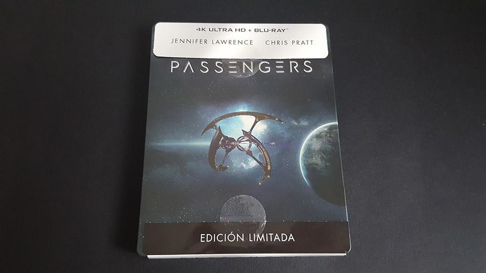 Fotografías del Steelbook de Passengers en 4K Ultra HD Blu-ray 2