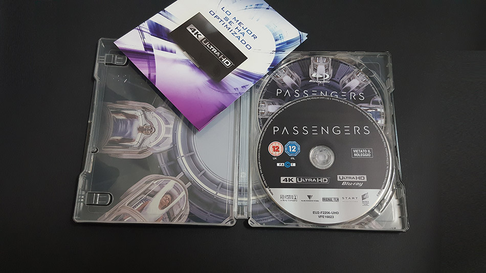 Fotografías del Steelbook de Passengers en 4K Ultra HD Blu-ray 21