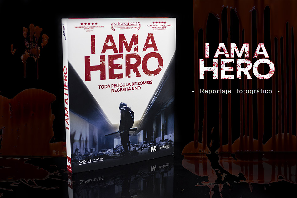 Fotografías de I Am a Hero en Blu-ray con funda y libreto 1
