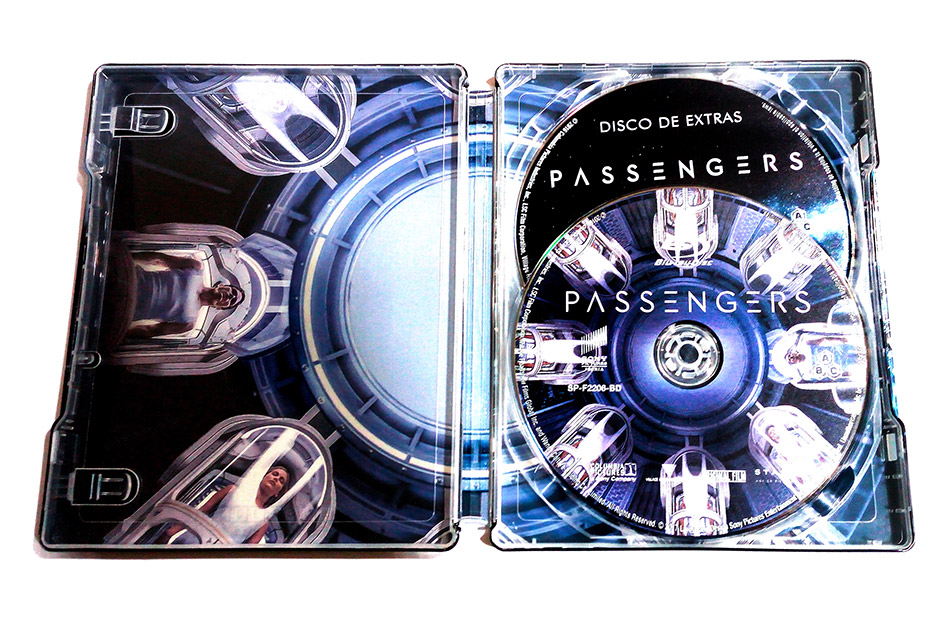Fotografías del Steelbook de Passengers en Blu-ray 8