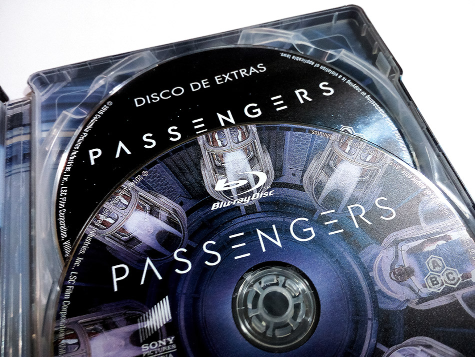 Fotografías del Steelbook de Passengers en Blu-ray 9