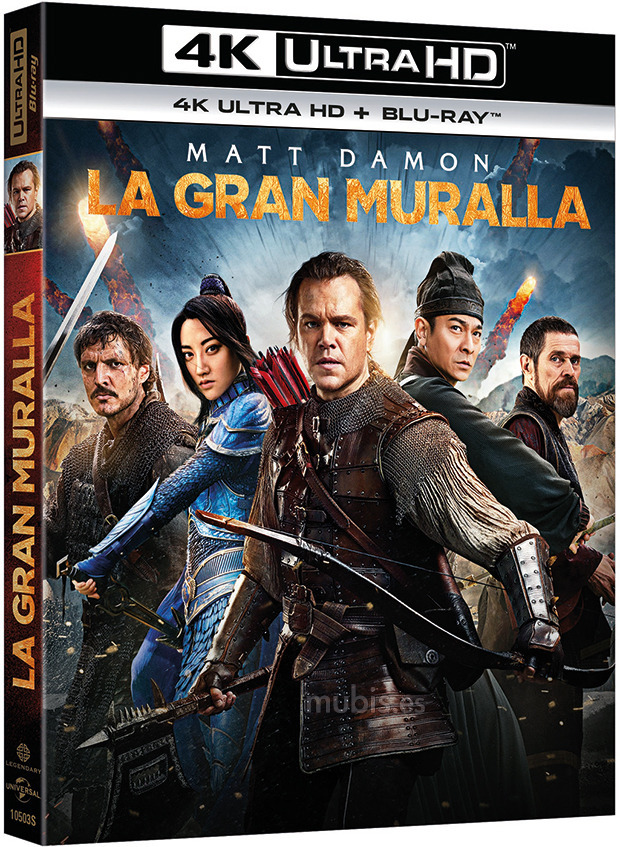 La Gran Muralla Ultra HD Blu-ray 2