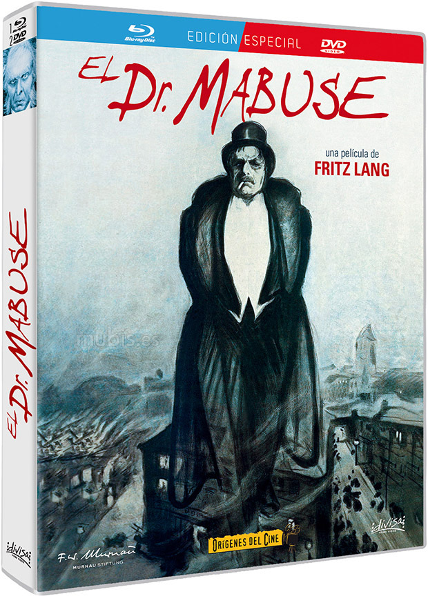 Anuncio oficial del Blu-ray de El Doctor Mabuse - Edición Especial 1