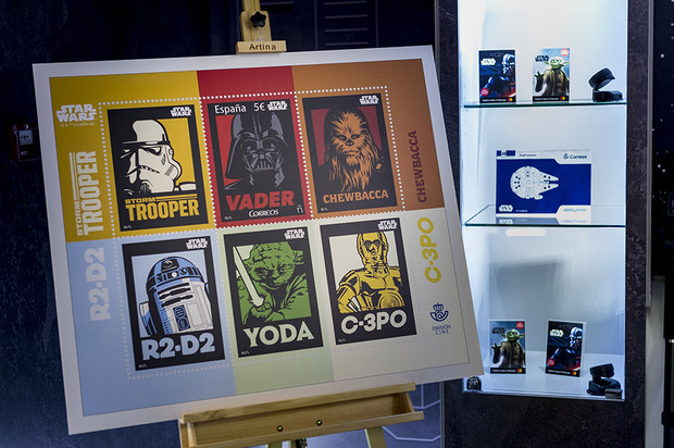 Un sello de Correos para conmemorar el 40º aniversario de Star Wars 7
