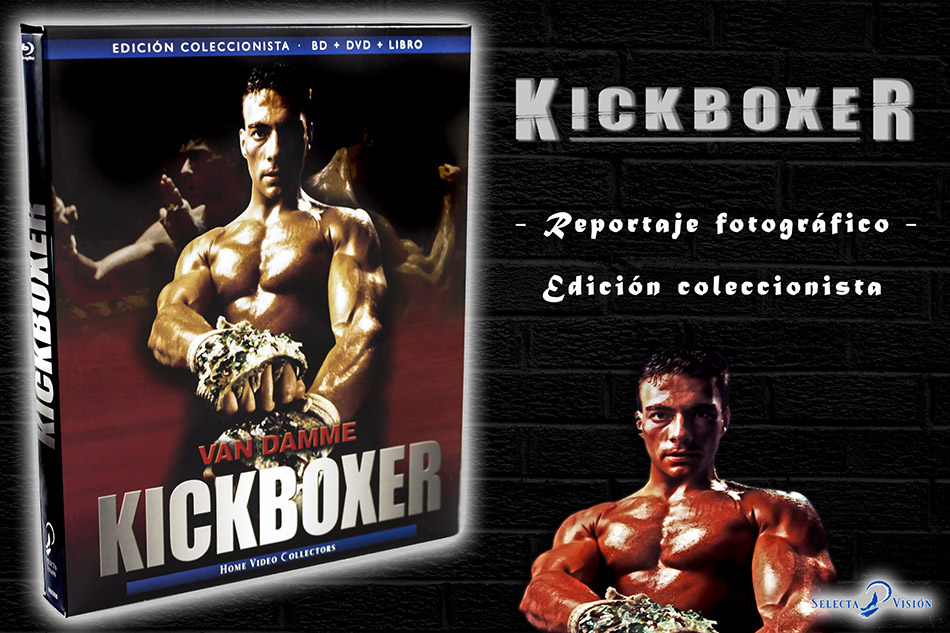 Fotografías de la edición coleccionista de Kickboxer en Blu-ray 1