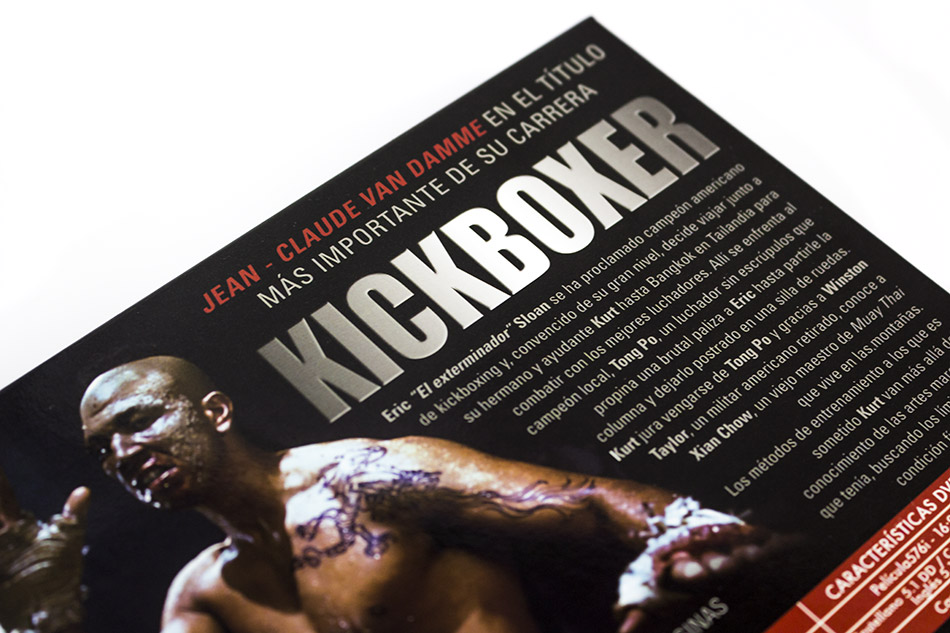 Fotografías de la edición coleccionista de Kickboxer en Blu-ray 8
