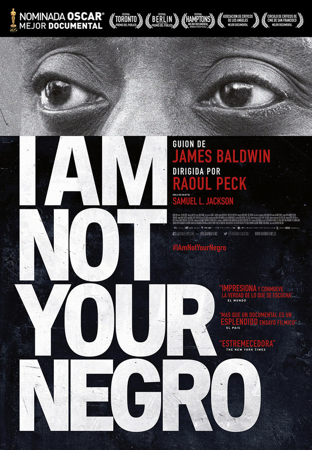 Anuncio oficial del Blu-ray de I am not your Negro 1