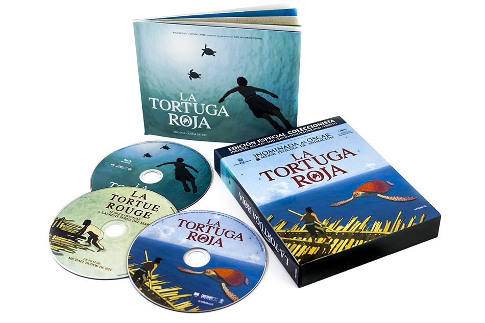 Fotografías de la edición coleccionista de La Tortuga Roja en Blu-ray 26