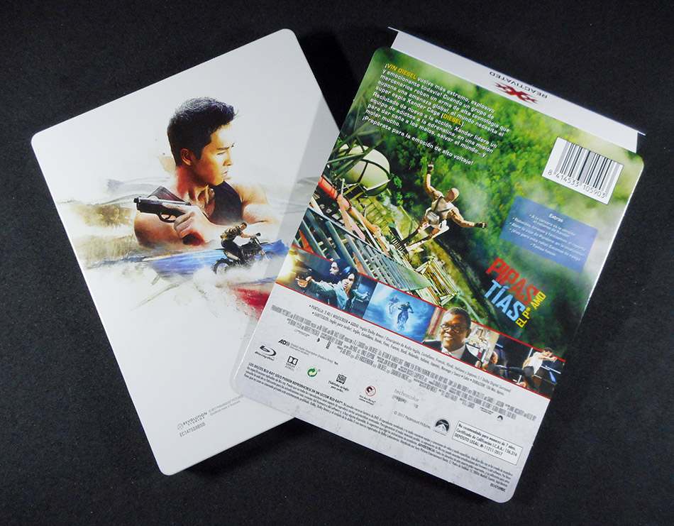 Fotografías del Steelbook de xXx: Reactivated en Blu-ray 5