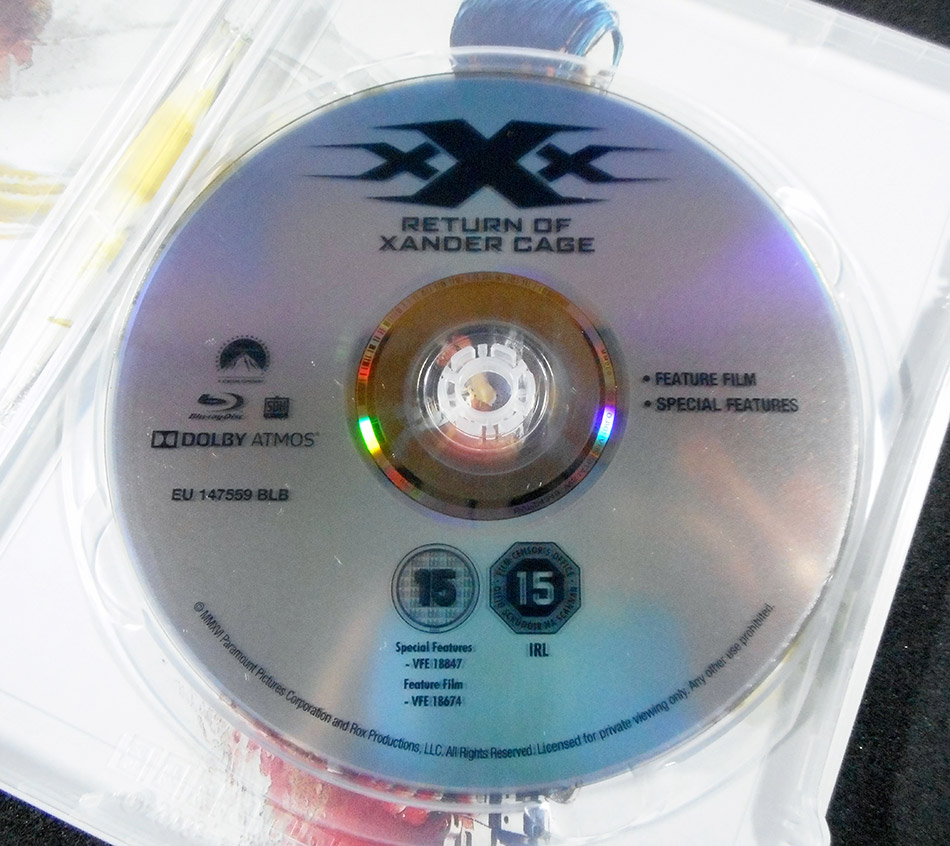 Fotografías del Steelbook de xXx: Reactivated en Blu-ray 8
