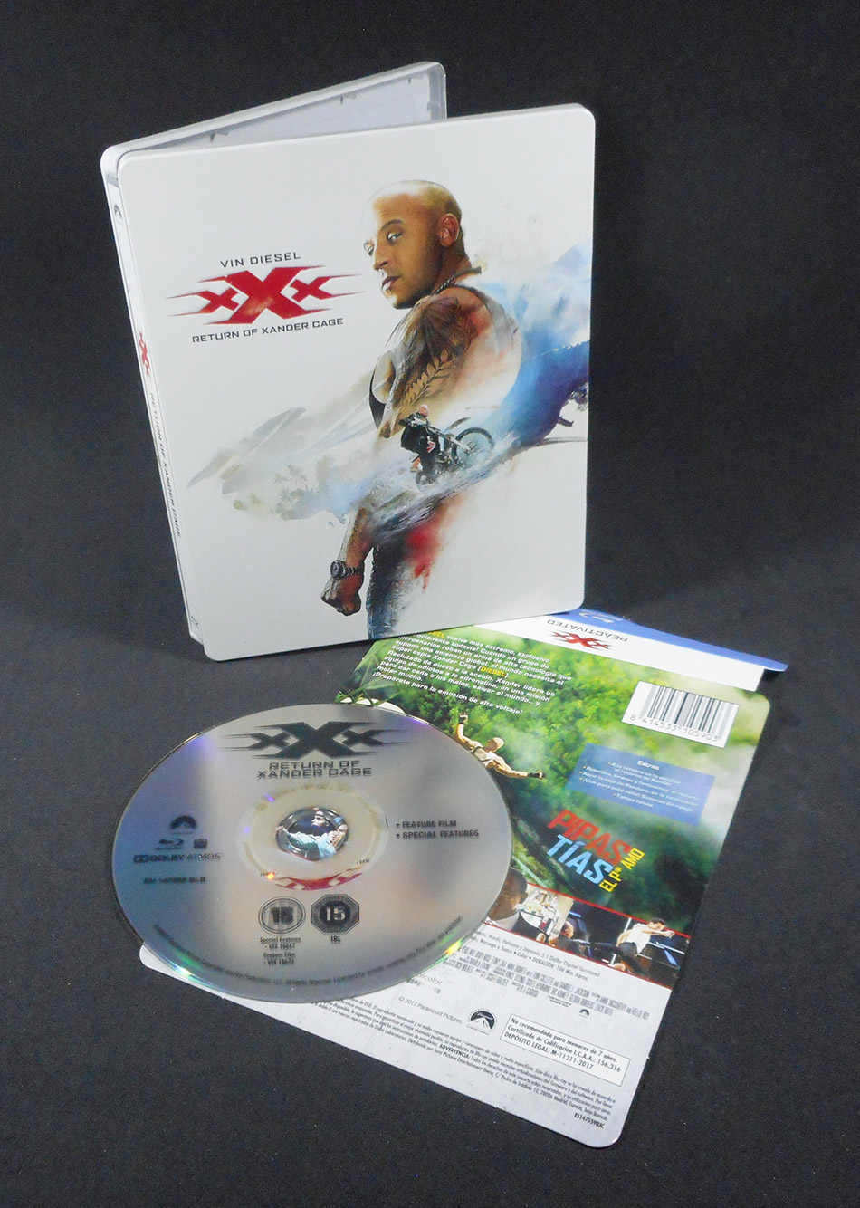 Fotografías del Steelbook de xXx: Reactivated en Blu-ray 12