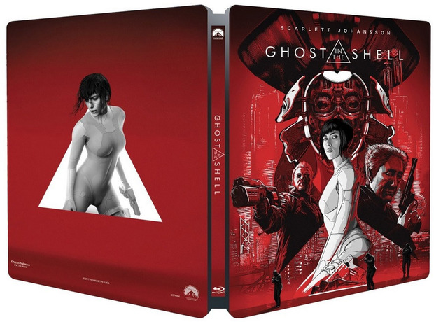 Anuncio de Ghost in the Shell: El Alma de la Máquina en Blu-ray y  UHD 4K