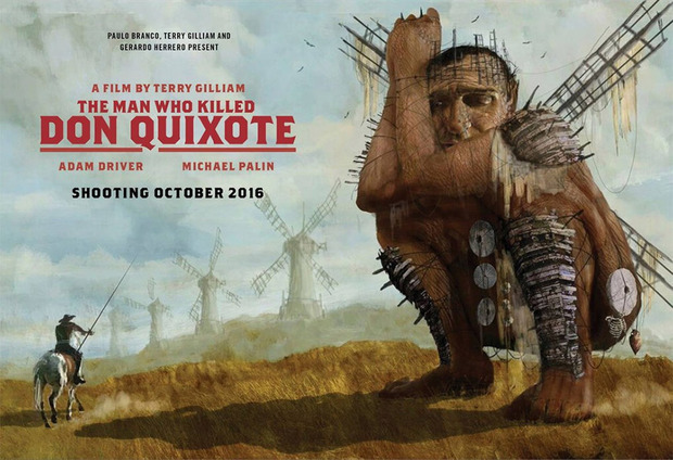 Terry Gilliam finaliza el rodaje de El Hombre que mató a Don Quijote