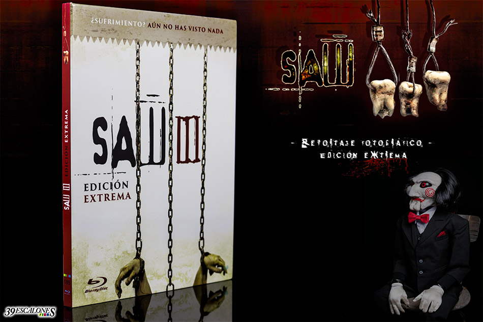 Fotografías de la edición extrema de Saw III en Blu-ray 1