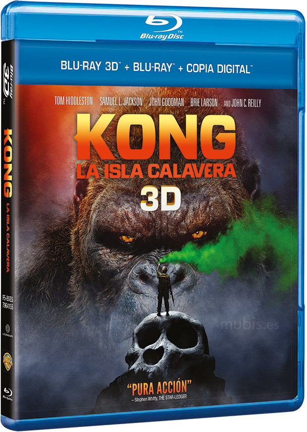 Kong: La Isla Calavera Blu-ray 3D 2