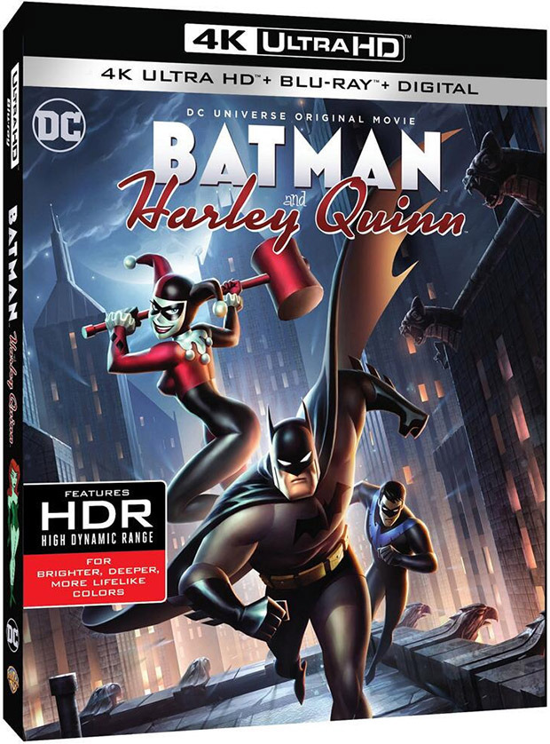 Batman & Harley Quinn en Blu-ray y también en 4K 2