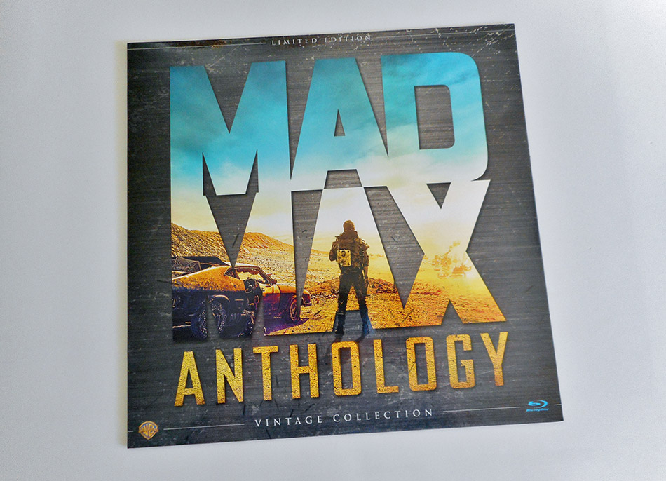 Fotografías del Vinilo con la colección Mad Max en Blu-ray 1
