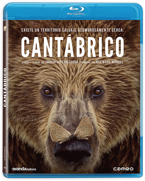 Diseño de la carátula de Cantábrico en Blu-ray 1