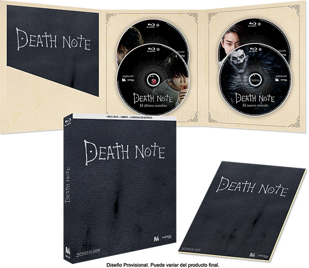 Más información de Trilogía Death Note en Blu-ray 2