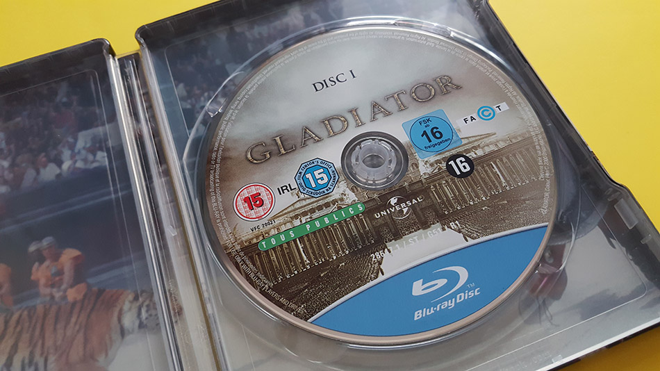 Fotografías del Steelbook de Gladiator en Blu-ray (Italia) 23
