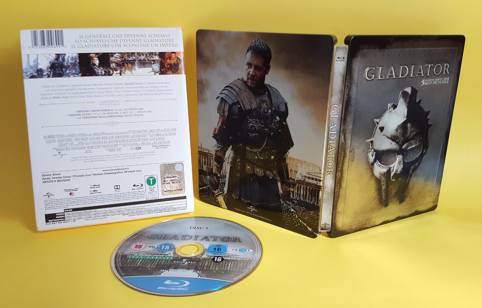 Fotografías del Steelbook de Gladiator en Blu-ray (Italia) 27