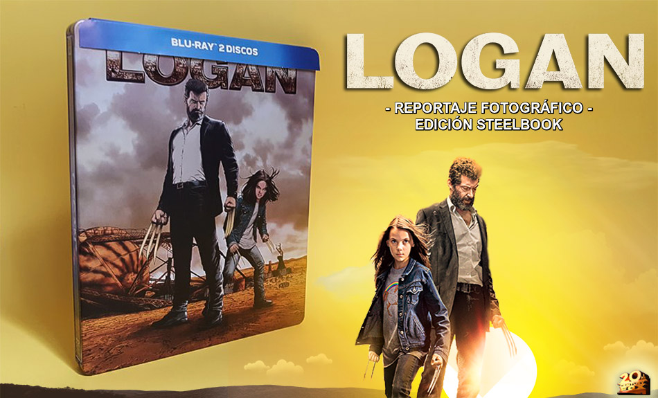 Fotografías del Steelbook de Logan en Blu-ray 1