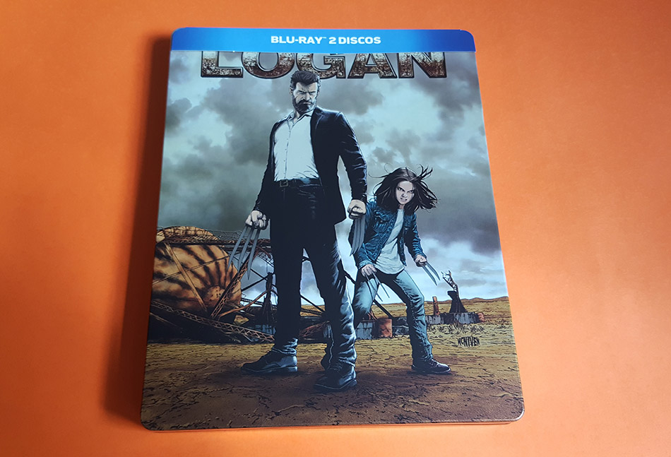 Fotografías del Steelbook de Logan en Blu-ray 2