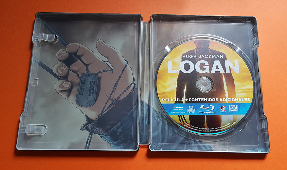 Fotografías del Steelbook de Logan en Blu-ray 17